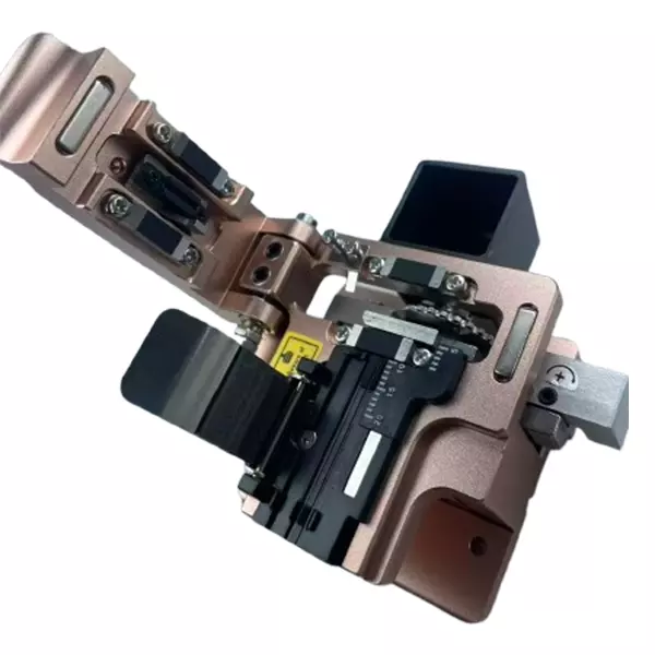 Precision Single Fiber Cleaver with Auto-Rolling Blade FC-08 Gold Color