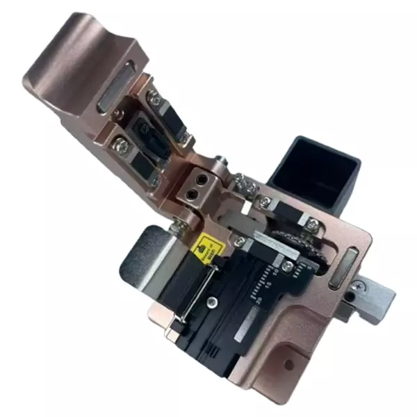 Precision Single Fiber Cleaver with Auto-Rolling Blade FC-08 Gold Color