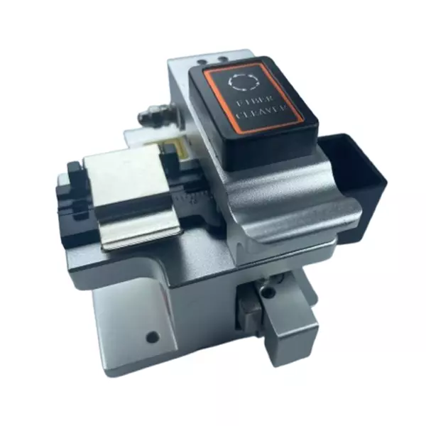 Precision Single Fiber Cleaver with Auto-Rolling Blade FC-08 Silver Color