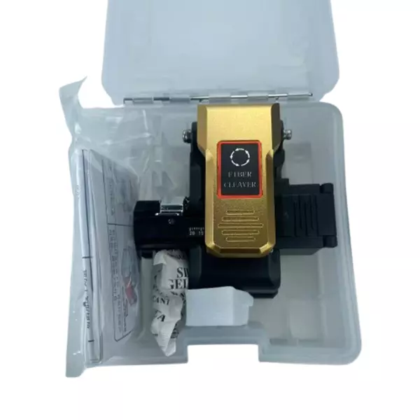 ONE Click Precision Single Fiber Cleaver with Auto-Rolling Blade FC-1C